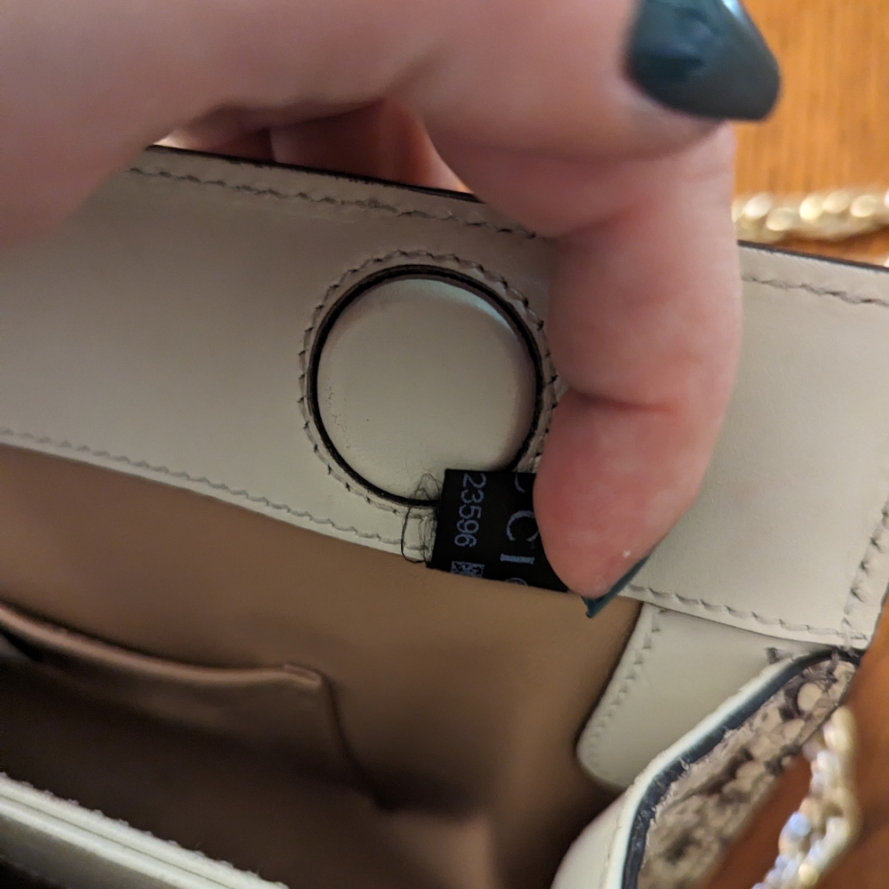 Gucci Python Skin Bag - image 8
